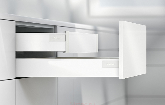 фото стандартный внутренний tandembox antaro, высота m, 550 мм, белый шелк