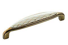 15178p12824.07 marella ручка-скоба cosmopolitan, состаренное золото, 128мм