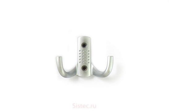 фото wp12-g0008 gamet крючок, хром  матовый, 78х52 мм (распродажа)