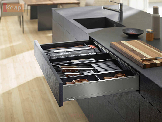 фото legrabox pure m,стандартный,270 мм,серый орион 