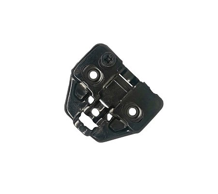 фото pivot pro монтажная планка h=0 dtc click-on 3d, черная (0020406)