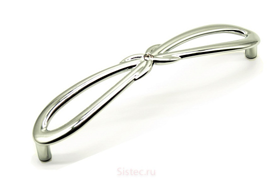 фото ur48-g0004-sw gamet ручка-скоба viola cristal, хром, с крист. сваровски, 128 мм