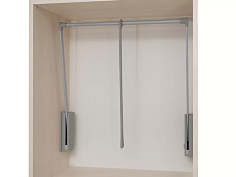 пантограф servetto для одежды, в корпус 770-1200 мм, корпус-серый, штанга-серый