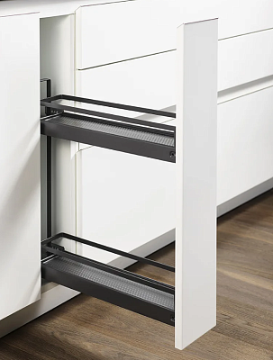 фото бутылочница 150 мм 3d, арена стиль, 1 шт, цвет антрацит, 1 уп. (2334619846)