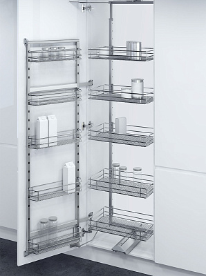 фото vauth-sagel tal gate pro-сапфир,600мм,выс.рамы 1950-2150мм,5 корз.выдв.система