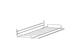 полка дополнительная для обувницы выдвижной (бок.крепления) 2,3,4-х уровневой (хром) (646)