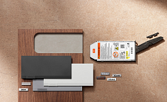 aventos hk i-01, [km 420 -1610] заглушки тёмно-серого цвета