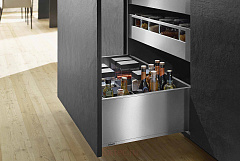 выдвижной ящик legrabox pure f,высокий,500 мм,нерж.сталь