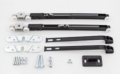 комплект с треком 2 м. для полотна с двусторонним доводчиком до 60 кг