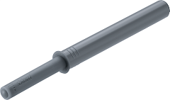 tip-on длинный,серый,с амортизатором