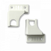 dragon-box держатель рейлинга, белый (для крепл. рейлинга к задней стенки) (0017471)