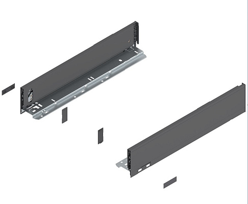 фото legrabox царга m,450мм, сер.орион,l+r+загл