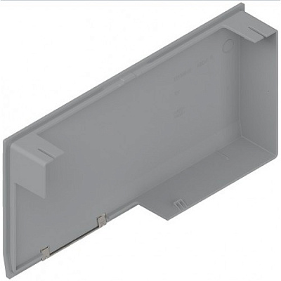 фото hk top заглушка основная, серая + малая симметр. нерж., правая