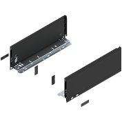 legrabox царга k, 350 мм, черный матовый, l+r+ заглушки, инструкция