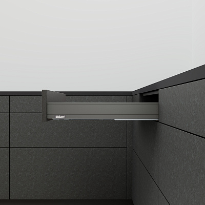 фото legrabox pure n,низкий,450 мм,серый орион 
