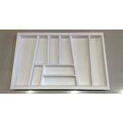 лоток для столовых приборов trend ii, в ящик 800/500, белый глянец