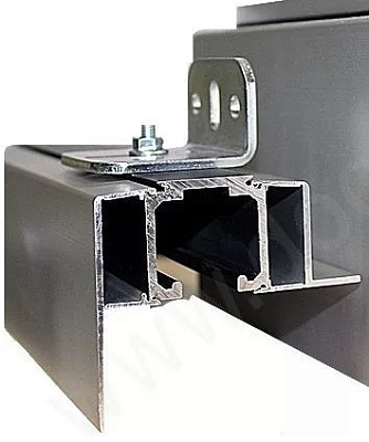 карниз алюминиевый средний