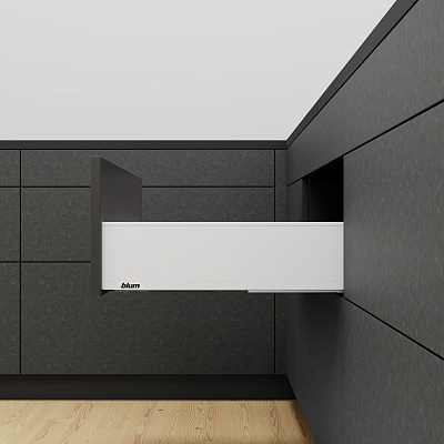 фото legrabox pure k,стандартный,400 мм,белый шелк