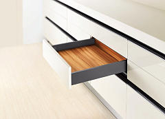 magic-pro, высота м, низкий ящик h= 88 мм, 400mm, графит