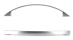 us27-0096-g0004 gamet. ручка-скоба, хром, 96 мм