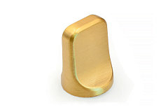 11.4128.24 metakor. ручка-кнопка blade, браширов. золото, d20