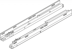 tandembox antaro,m+1 рел.,d,650мм,белый шелк