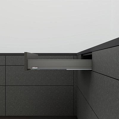 фото legrabox pure n, низкий, 450 мм, орион серый