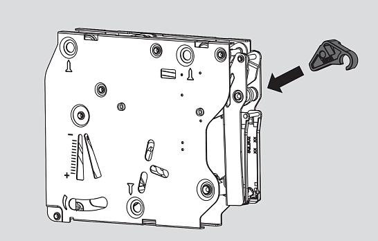 фото ограничитель угла открывания фасада до 75° top stays sq  (0016265)