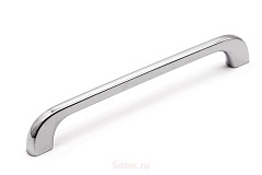 uu05-g0004 ручка-скоба organic, хром, 160 мм, gamet