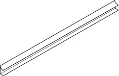 декоративный профиль 1200мм