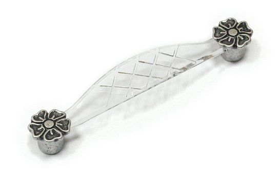 фото wmn.703.160.mtm5 giusti. ручка-скоба с пласт.вставкой, матовое серебро,160мм