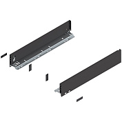 legrabox царга m,500мм,терра-черный,l+r+загл