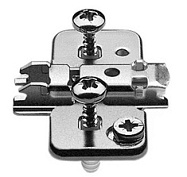 планка clip крест. expando с эксц., подъем 3мм (32/37),c винт.и пробк.d 5 мм