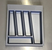 лоток для столовых приборов trend ii, в ящик 450/450, серый