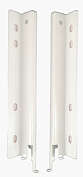 magic-pro крепление задней стенки h=238 мм, цвет - белый (0015533)