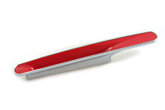 uu07-0096-g0004-p51 gamet. ручка cameleon (с углублением), красный/хром, 96 мм