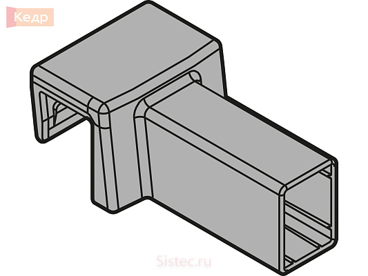 фото ambia-line держ.поперечн.разд.,legrabox pure, сер.орион