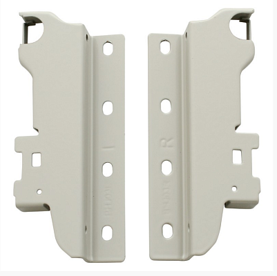 фото dragon-box крепление задней стенки b (135мм), цвет - белый (0015517)