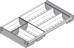 orga-line для tandembox ,500мм,шир.400-500 мм zsi.500bi3

