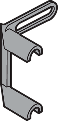 фото разделитель для бутылок серый