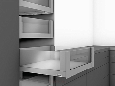внутренний legrabox free c,передн.панель со вставкой,500 мм,серый орион