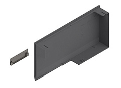 aventos hk top tip-on,420-1610 заглушки темно-серого цвета 