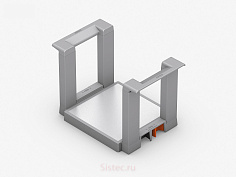 ambia-line держатель тарелок, серый орион