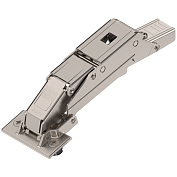 петля clip top без пружины для тонких фасадов 110°, накладная, чашка петли: expando t