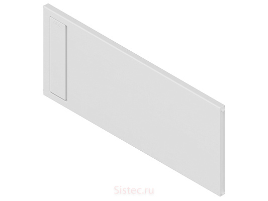 фото ambia-line доп.попер.раздел.выс.110мм для ш 242мм, белый шелк