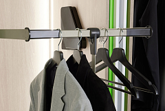 пантограф для гардеробной усиленный, конеро w 985-1168 мм, нагрузка 4-15 кг, 1 уп, цвет шампань 