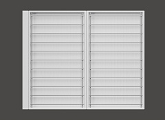 сушка выдвижная ф44, дайнинг агент 600 мм;крепление к фасаду;цвет титан, цвет дна белый, (2395239706