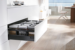 tandembox antaro,m+1 рел.,c,400мм,терра-чёрный