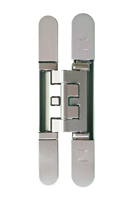 фото петля k 2460, цвет матовый хром (универсальная, гибридная)