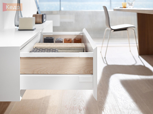 фото tandembox antaro,m+вставка,d,450мм,белый шелк